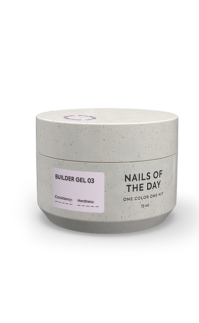 NAILS OF THE DAY Builder Gel 03, 15 ml